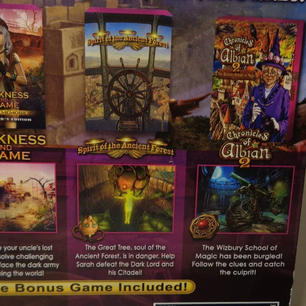 FANTASTIC FABLES 3 / Hidden Object Games / 5 Pack New PC DVD-ROM Video Game